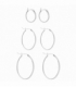 Aro Plata Ovalado Grosor 5 X 2mm Precio par