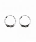 Aro Bali Plata 12 X 1.2mm Precio Par