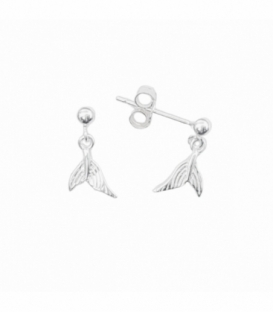 Boucle d'oreille Argent Queue Sirène Prix Paire