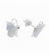 Pendiente Plata Mariposa Minerales Precio Par
