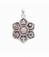 Colgante Plata Seis Religiones 20mm