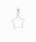 Colgante Plata Estrella 15mm