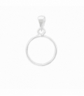 Colgante Plata Circulo Ø12mm