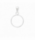 Pendentif Argent Cercle Ø12mm