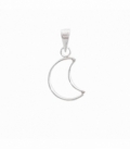 Pendentif Argent Lune 12mm