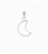 Colgante Plata Luna 12mm