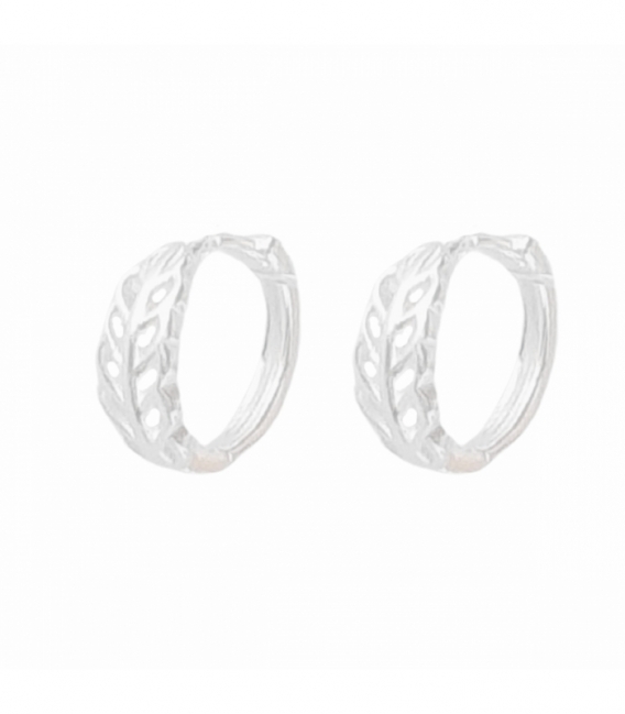 Aro Plata Hoja Cierre Bisagra Ø12mm Precio Par