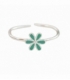 Bague Argent Fleur