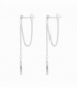Boucles d'oreilles Argent Chaînes Prix Paire
