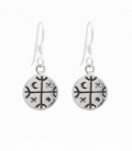 Pendiente Plata Kultrum Ø10mm. Precio Par