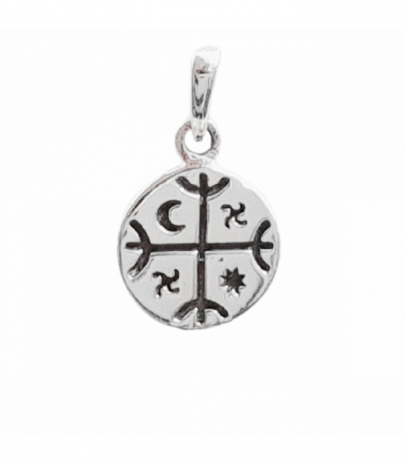 Colgante Plata Kultrum Ø10mm