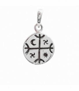 Pendentif Argent Kultrum Ø10mm