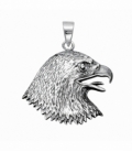 Colgante Plata Aguila 24mm