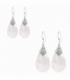 Boucle d'oreille Argent Filigrane Nacre Prix Paire