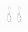 Pendiente Plata Mano de Fatima 12mm Precio Par