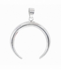 Colgante Plata Luna Invertida 33mm