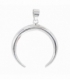 Colgante Plata Luna Invertida 33mm