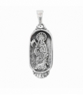 Colgante Plata Santa Muerte 22mm
