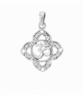 Pendentif Argent Om Ø20.5mm
