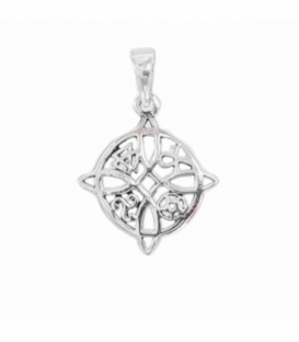 Pendentif Argent Nouer Sorcière 16mm