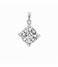 Colgante Plata Nudo Bruja 14mm
