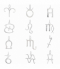 Colgantes Plata Horoscopos