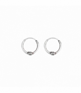 Aro Plata Labrado 10 X 1.2mm Precio Par