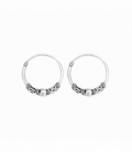 Aro Labrado Plata 14 X 1.2mm Precio Par