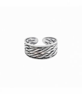 Anillo Plata Pie
