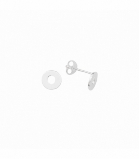 Boucle d'oreille Argent Cercle Ø7mm