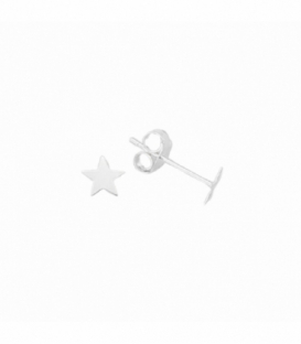 Pendiente Plata Estrella 5mm Precio Par