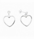 Pendinte Plata Corazon Circonita Precio Par