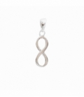 Pendentif Argent Infini 16mm