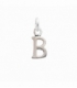 Colgantes Plata Letras 7mm