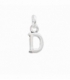 Colgantes Plata Letras 7mm