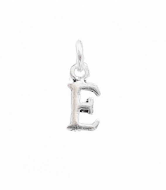 Colgantes Plata Letras 7mm