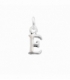 Colgantes Plata Letras 7mm