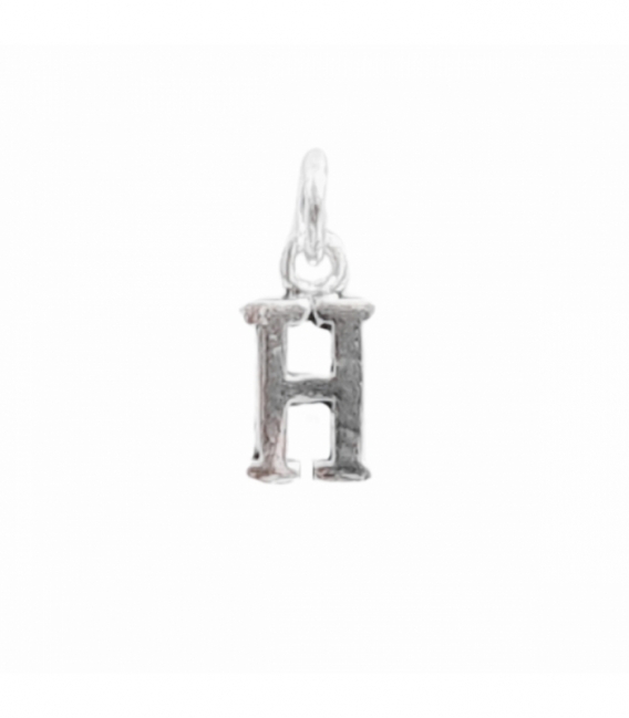 Colgantes Plata Letras 7mm