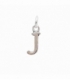Colgantes Plata Letras 7mm