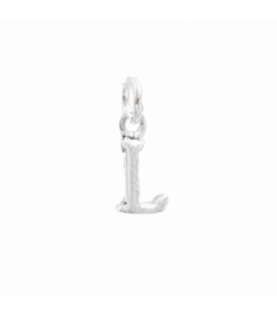 Colgantes Plata Letras 7mm