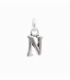 Colgantes Plata Letras 7mm