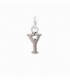Colgantes Plata Letras 7mm