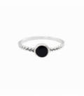 Bague Argent Onyx