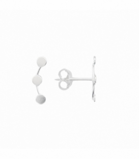 Pendiente Plata Tres Circulos Precio Par