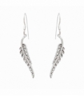 Pendentif Argent Feuille 29mm Prix Paire