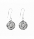 Boucle d'oreille Argent Bouton Ø11mm Prix Paire