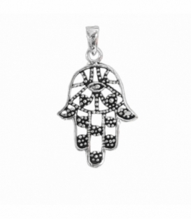 Colgante Plata Mano Fatima 22mm