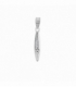 Pendentif Argent Planche Surf Lauburu 21mm