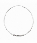 Aro Plata Labrado 55 X 1.5mm Precio Par