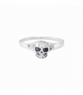 Anillo Plata Calavera